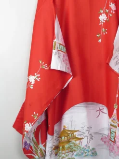 Vintage Printed Kimono S-L
