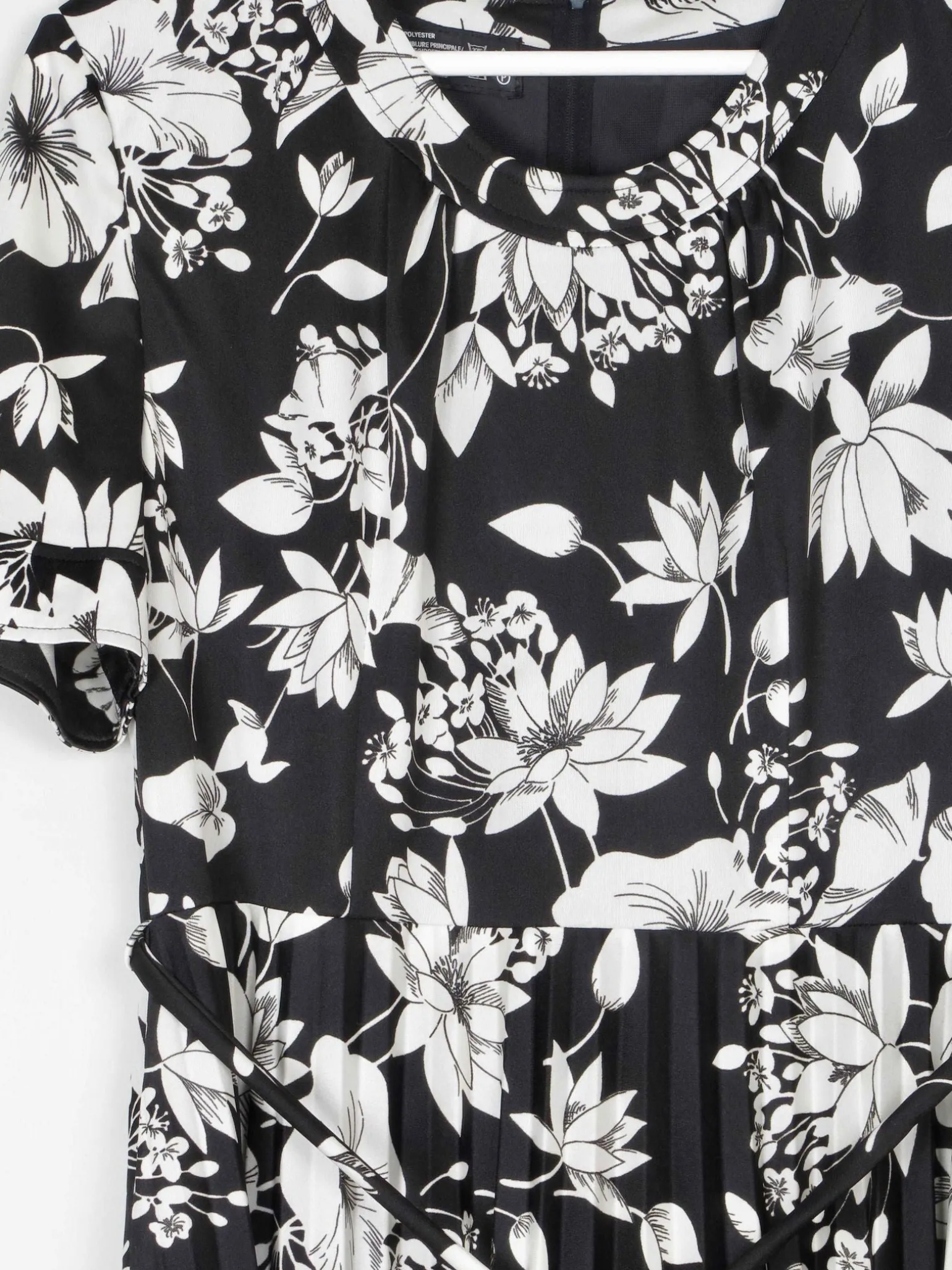 Vintage Printed 1970s Midi Dress L/XL