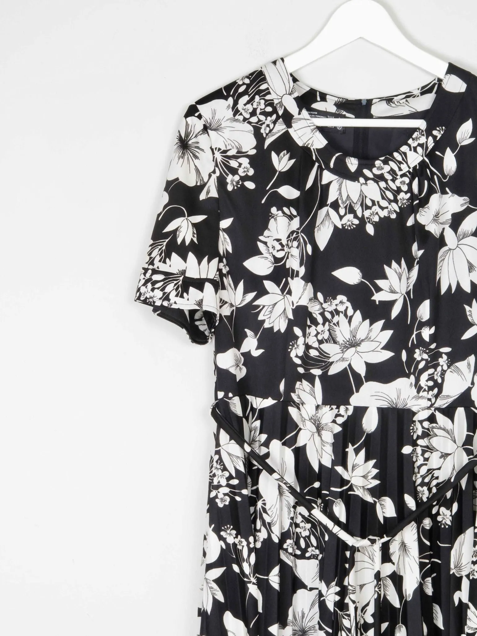 Vintage Printed 1970s Midi Dress L/XL