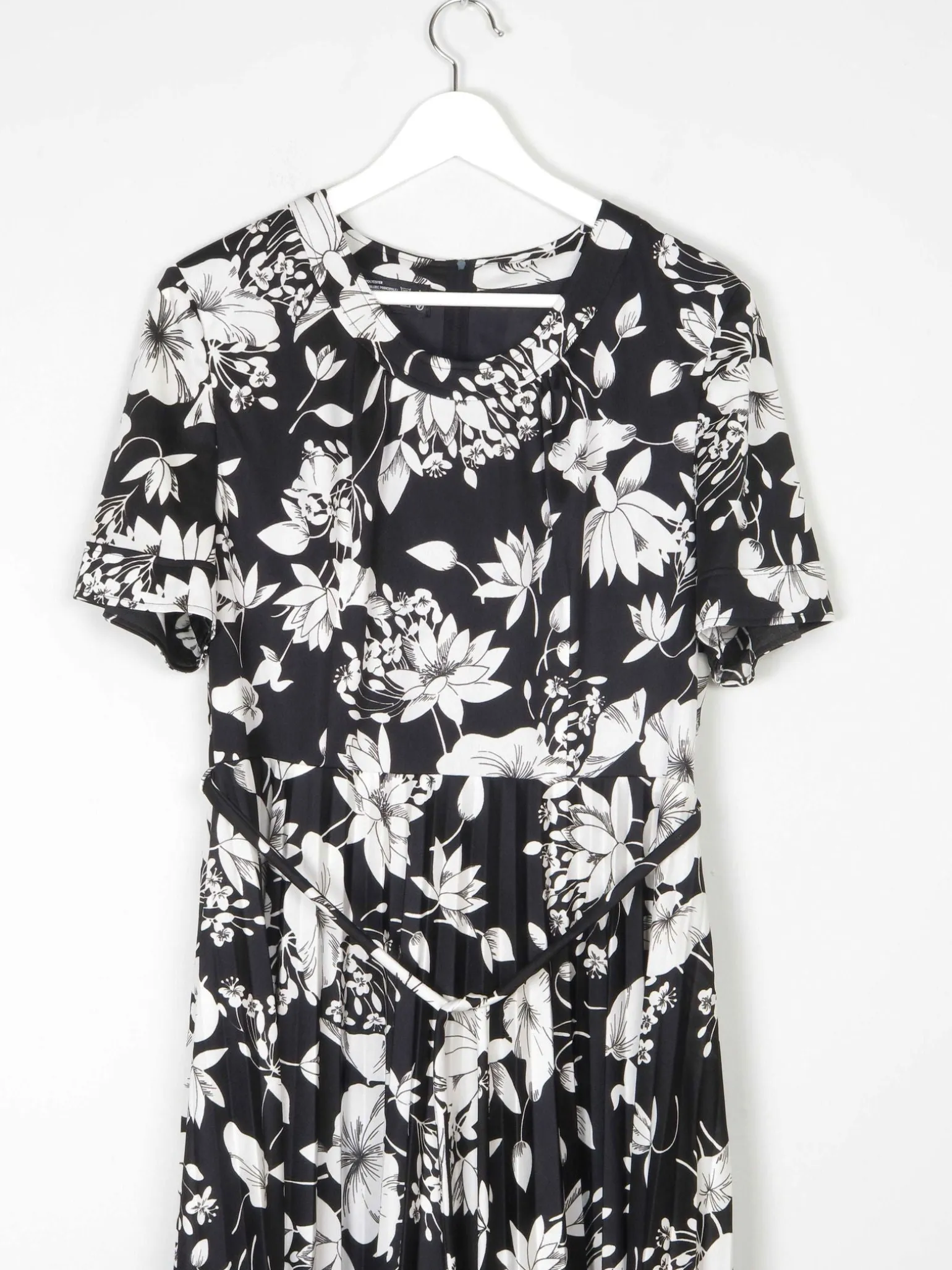 Vintage Printed 1970s Midi Dress L/XL