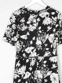 Vintage Printed 1970s Midi Dress L/XL