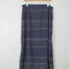 Vintage Printed Silk Skirt By Talbots L