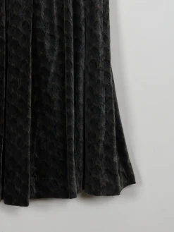 Vintage Printed Velvet Full Skirt 27