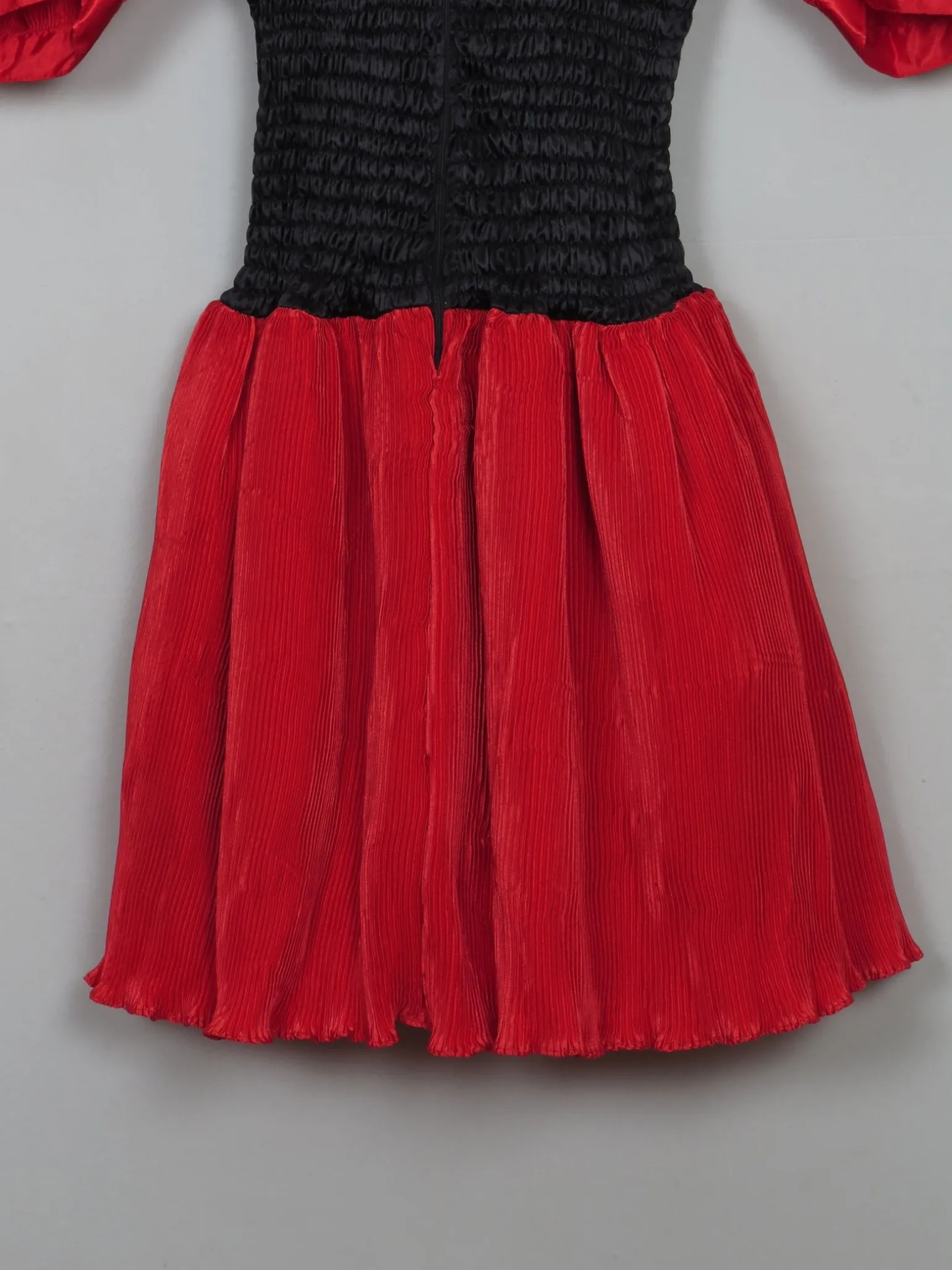 Vintage Red Embellished 80's Dress XS/S