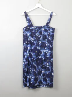 Vintage Retro Floral Tara Jamon Dress XS