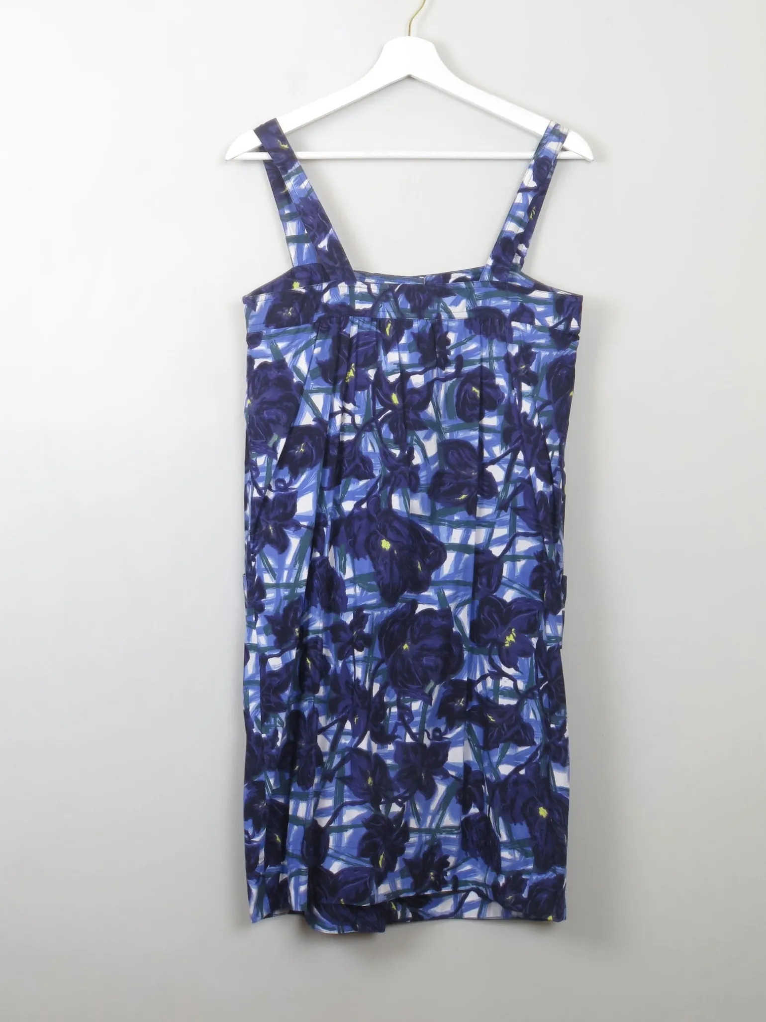Vintage Retro Floral Tara Jamon Dress XS