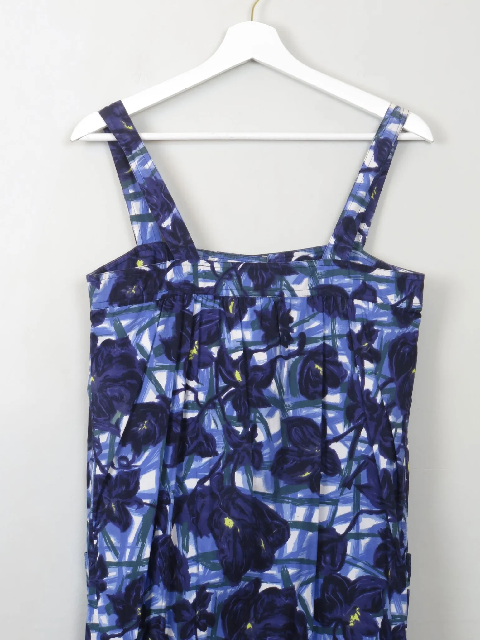 Vintage Retro Floral Tara Jamon Dress XS