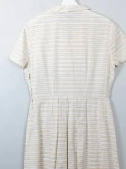 Vintage 1950s Buttermilk Dress M