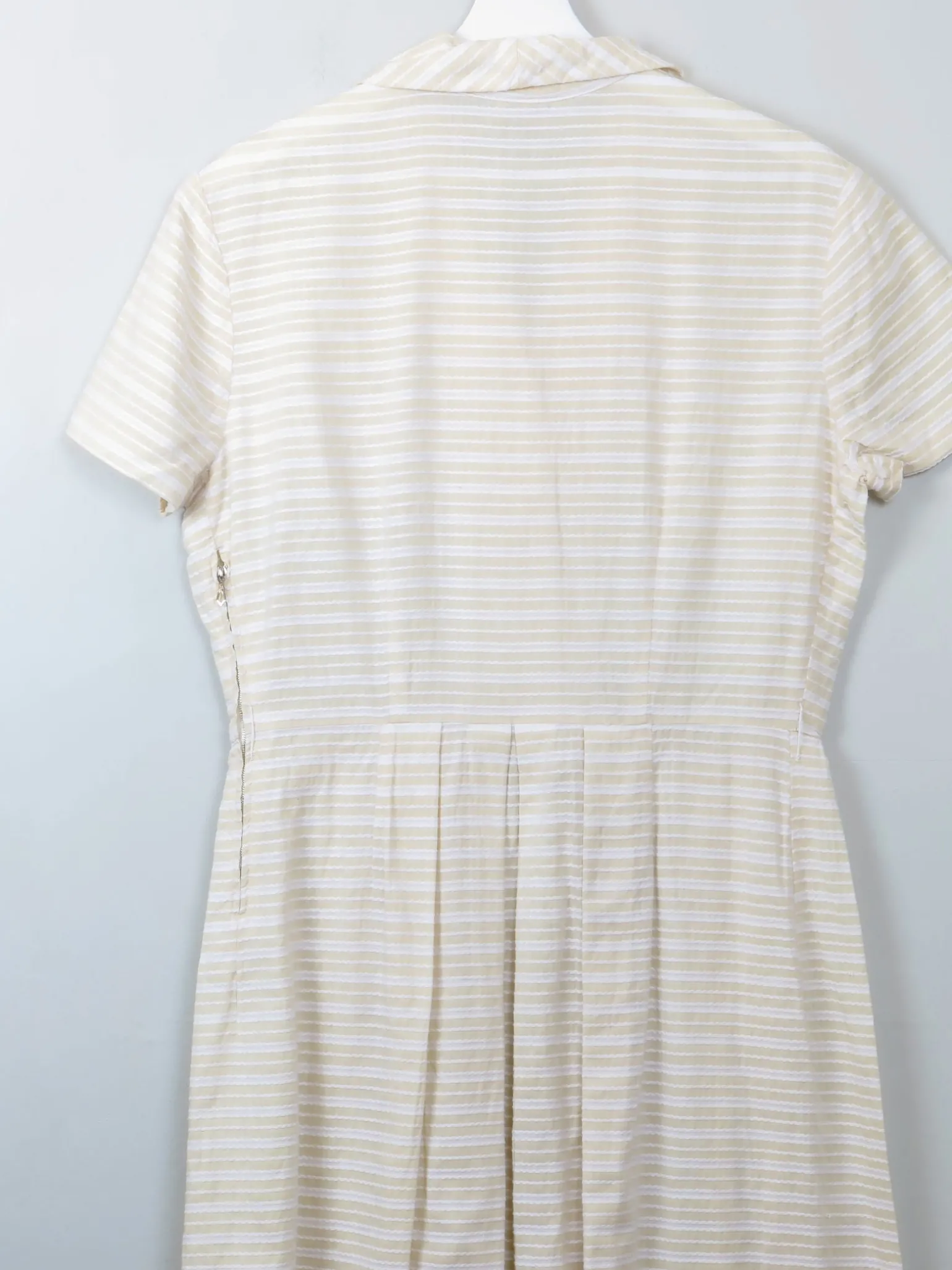 Vintage 1950s Buttermilk Dress M