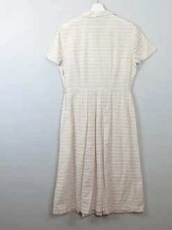 Vintage 1950s Buttermilk Dress M