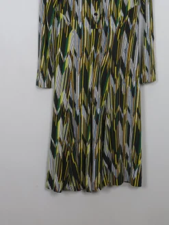 Vintage 1970s  Printed Shirt Dress 10/12
