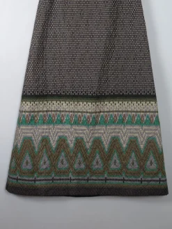 Vintage 1970s Quilted Maxi Skirt 29