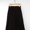 Vintage 1970s Velvet With Lurex Pinstripes S
