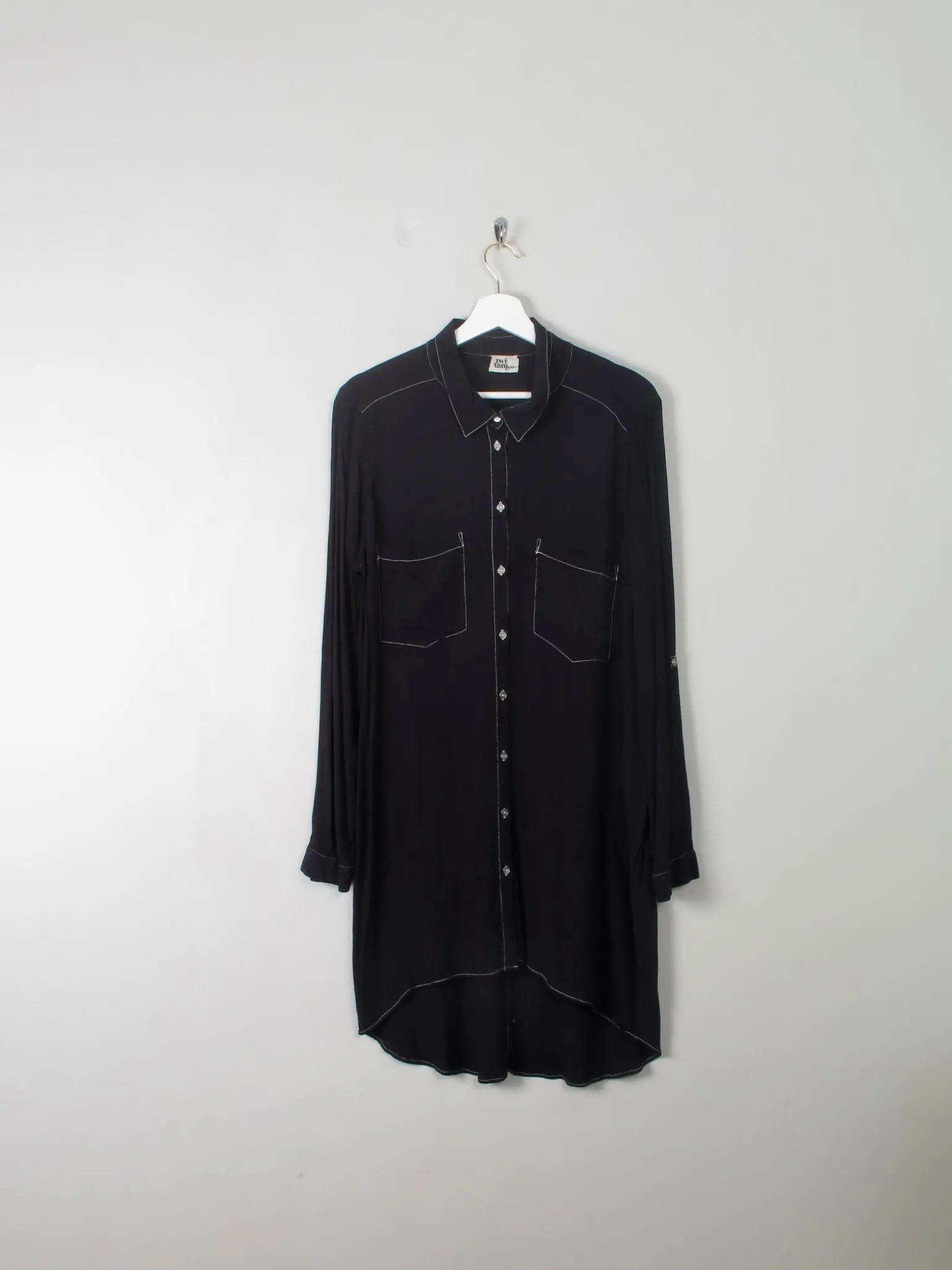 Vintage Shirt Dress M/L