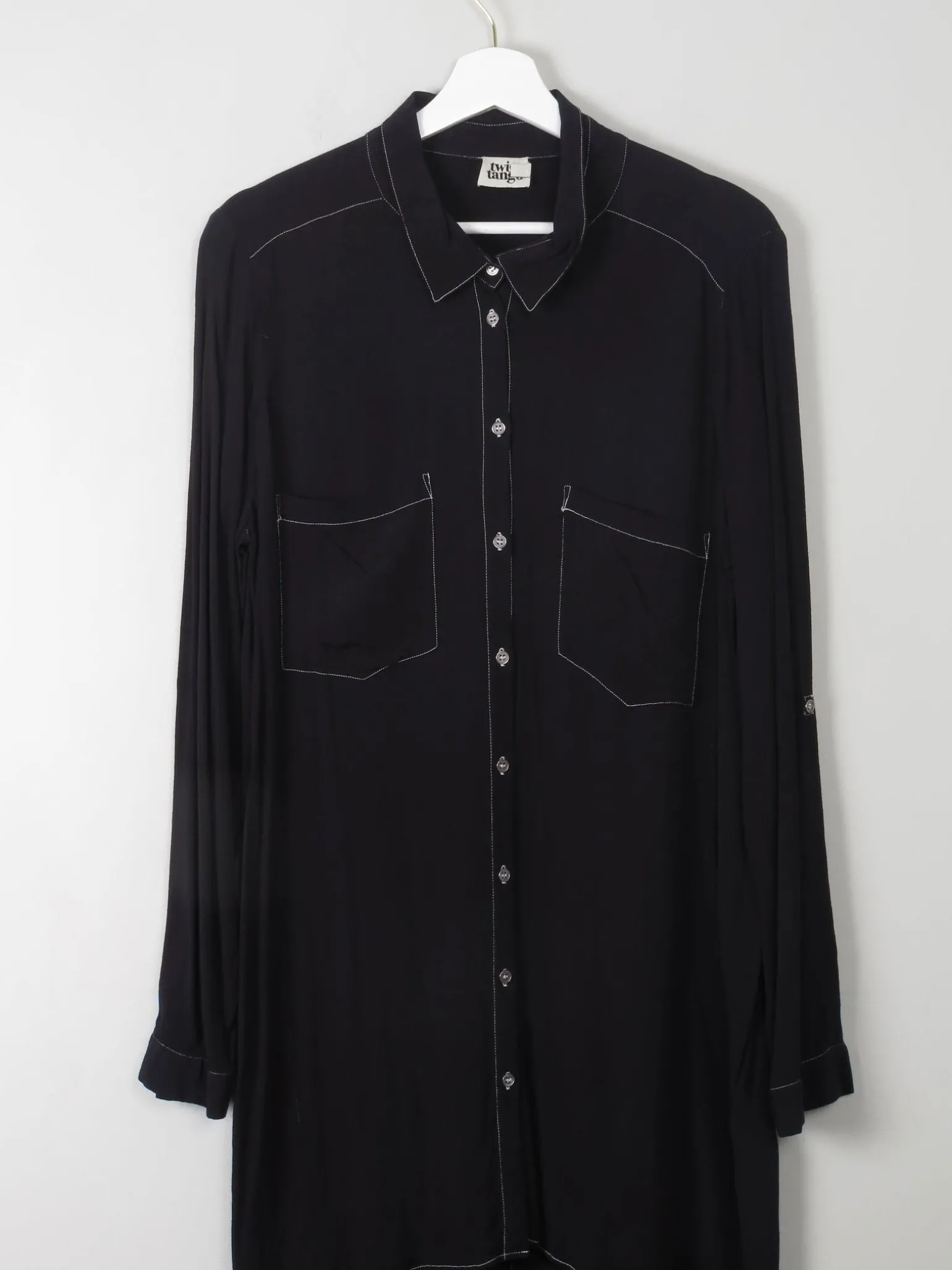 Vintage Shirt Dress M/L