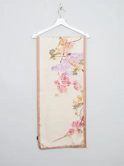 Vintage Silk Asian Scarf/Wrap