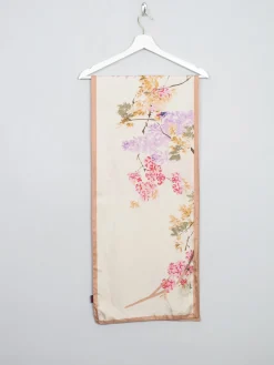 Vintage Silk Asian Scarf/Wrap