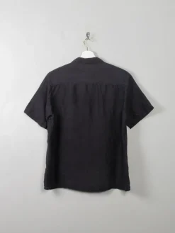 Vintage Silk Black Blouse M