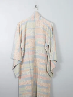 Vintage Silk Colourful Kimono S/M