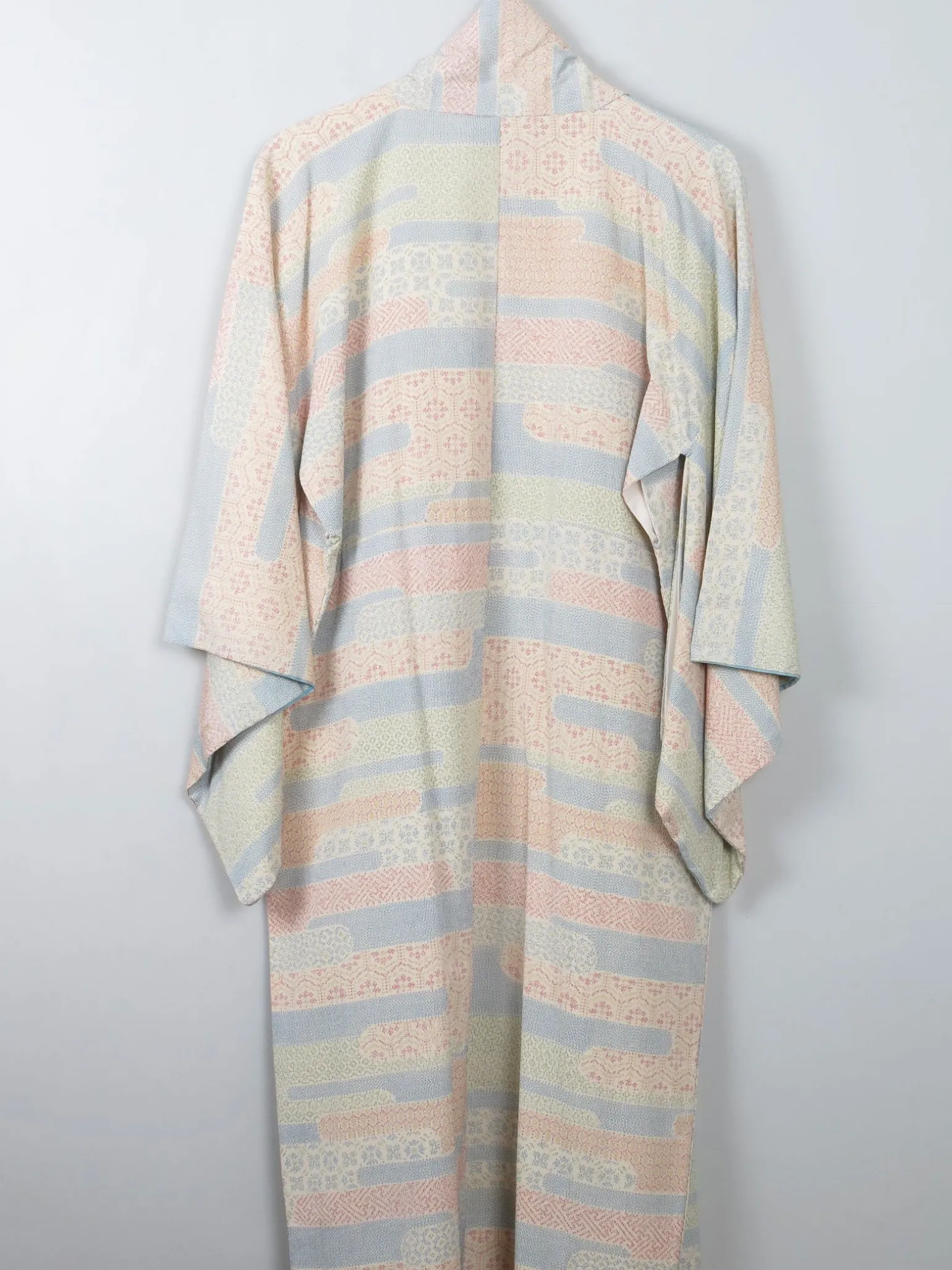 Vintage Silk Colourful Kimono S/M