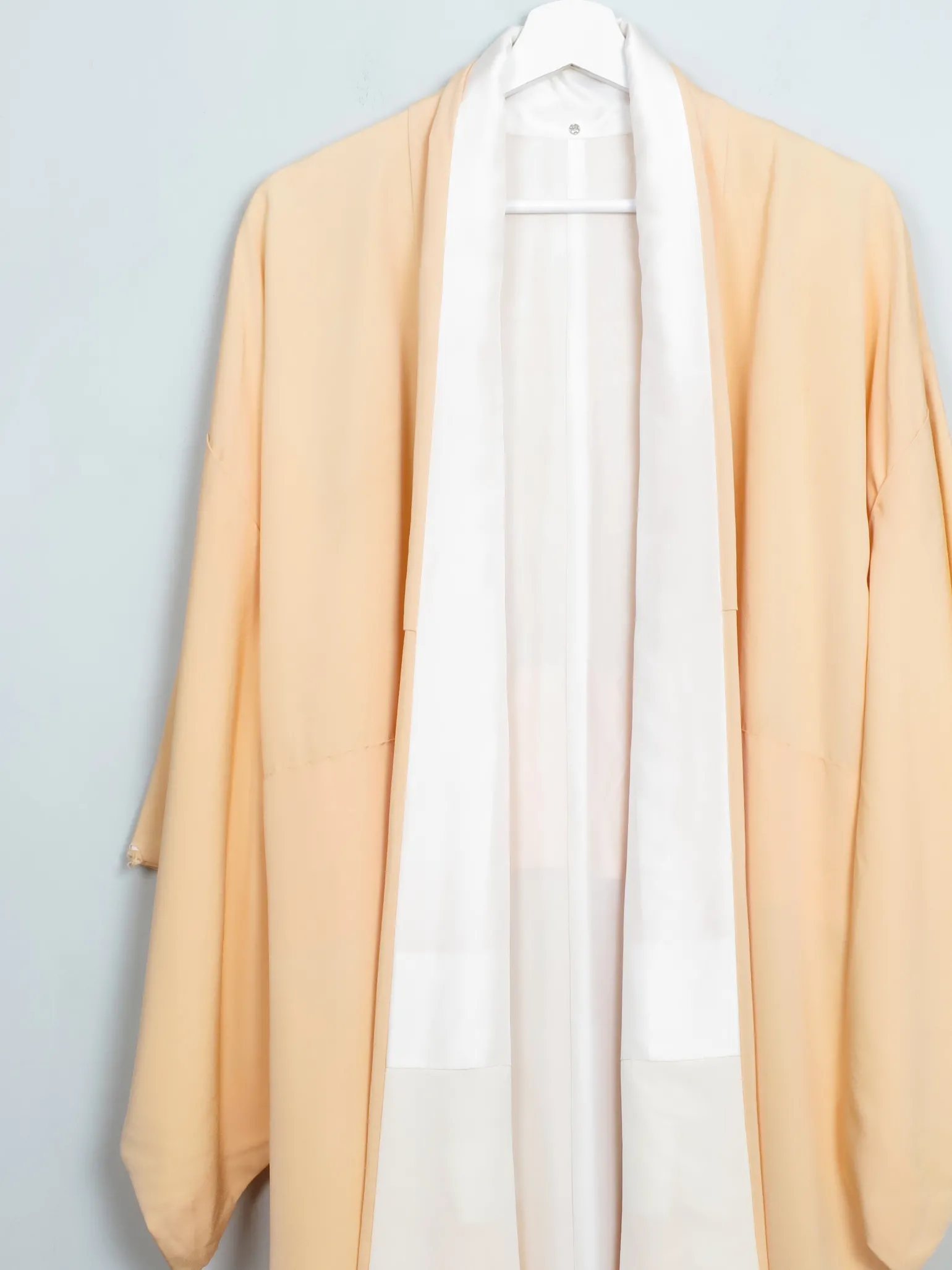 Vintage Silk Kimono Peach S/M