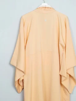 Vintage Silk Kimono Peach S/M