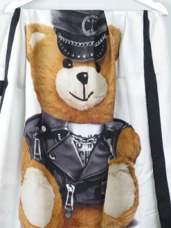 Vintage Silk Moschino Teddy Scarf