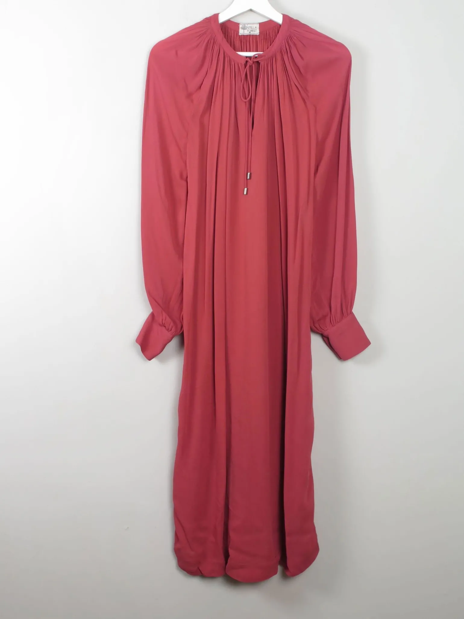 Vintage Stella Forest Coral Dress 38/M
