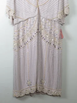 Vintage Style Beaded 1920s Inspired Dress New 18 XL