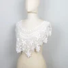 Vintage Style Beaded White Cape/Collar One Size New