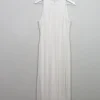Vintage Style Cream Beaded Dress S
