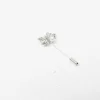 Vintage Style Diamanté Scarf Pin