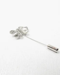 Vintage Style Diamanté Scarf Pin