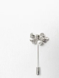 Vintage Style Diamanté Scarf Pin