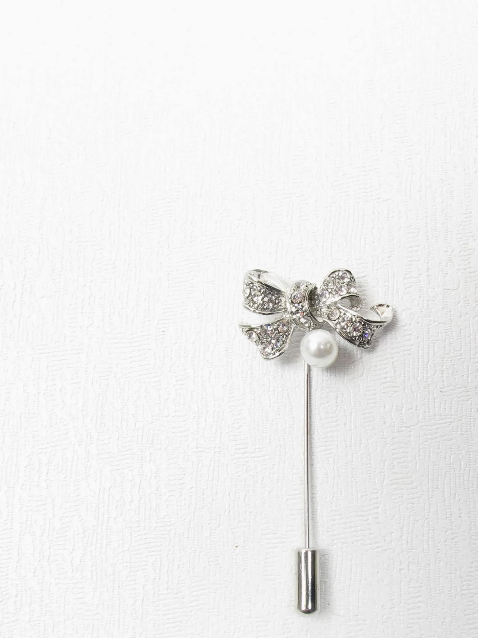 Vintage Style Diamanté Scarf Pin