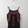 Vintage Style Embroidered Ethnic Style Top L