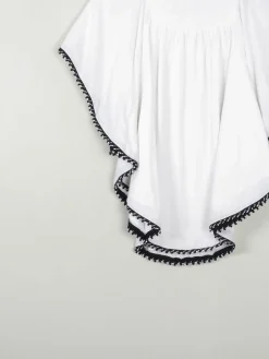 Vintage Style Embroidered  Folk Top S
