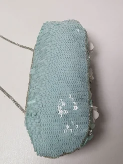 Vintage Style Green Beaded Bag New