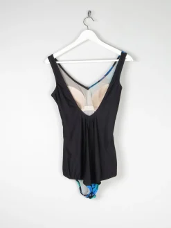 Vintage Swimsuit Blue & Black M/L