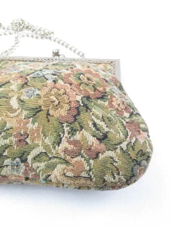 Vintage Tapestry Evening Bag