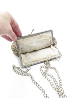 Vintage Tapestry Evening Bag