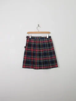 Vintage Tartan Mini Skirt S