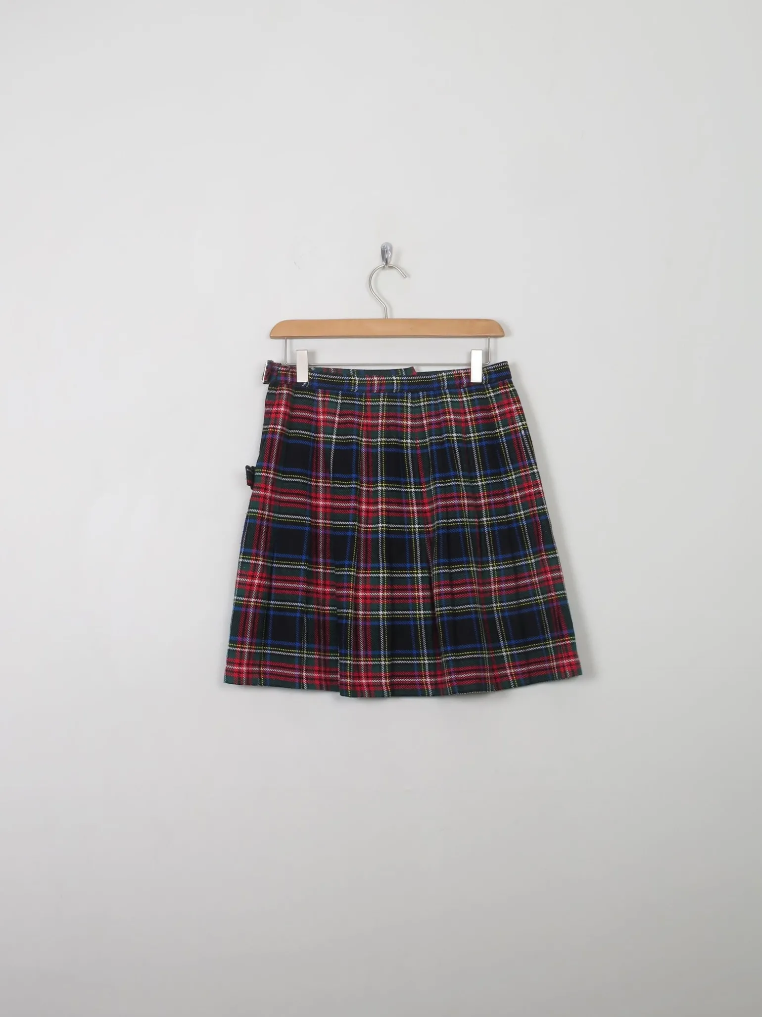 Vintage Tartan Mini Skirt S