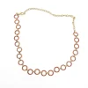 Vintage Tortoiseshell & Gold Chain Belt