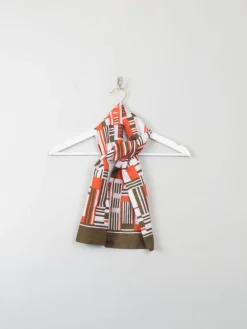 Vintage Unisex Printed Scarf