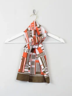 Vintage Unisex Printed Scarf
