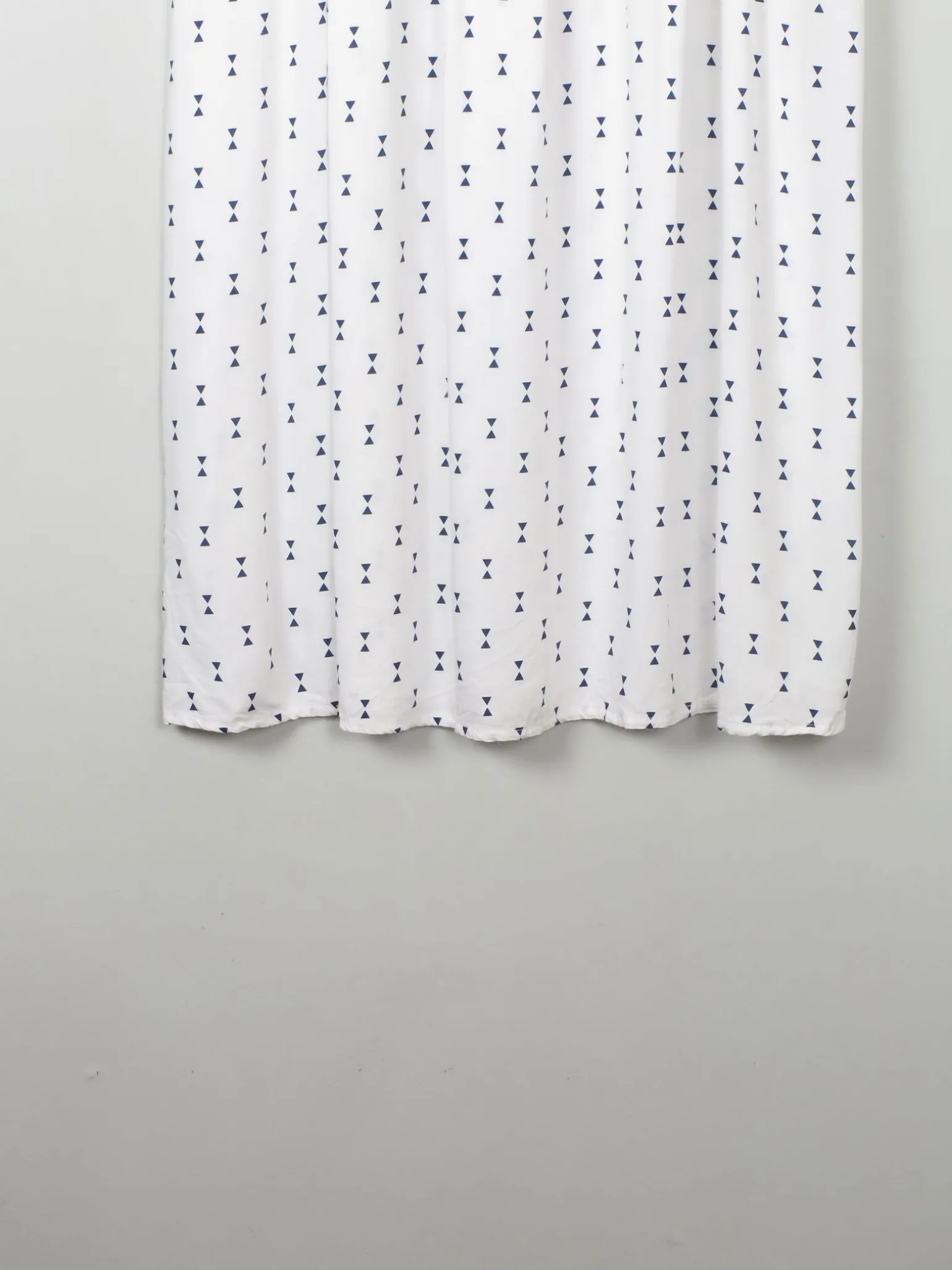 Vintage White Printed Midi Skirt S