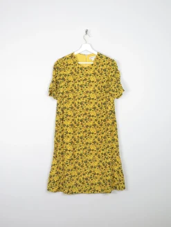 Whistles Mustard Floral Dress 12