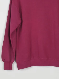 Wine Vintage P C Eagles Sweatshirt M