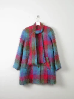 Woman's Vintage Avoca MohaIr Short Coat M/L